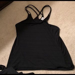 5 black workout shirts